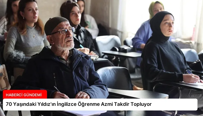 70 Yaşındaki Yıldız’ın İngilizce Öğrenme Azmi Takdir Topluyor