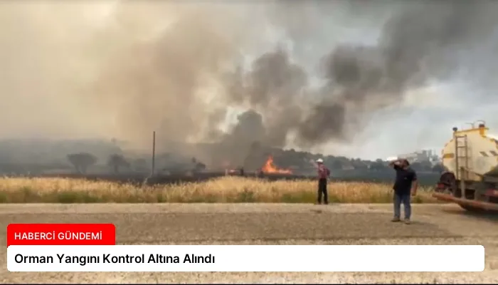 Orman Yangını Kontrol Altına Alındı