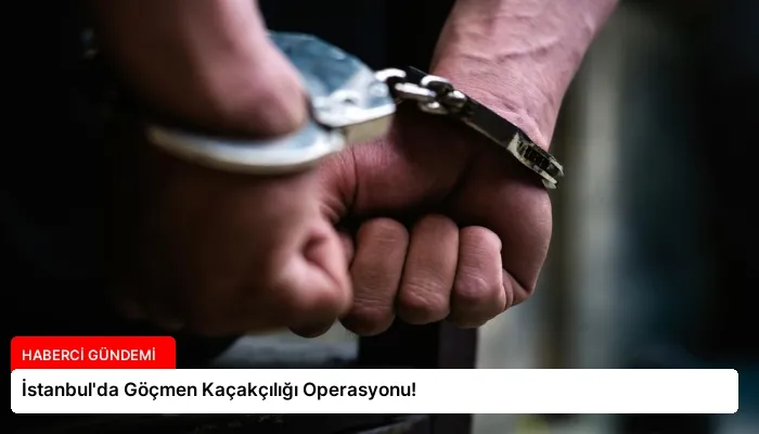 İstanbul’da Göçmen Kaçakçılığı Operasyonu!