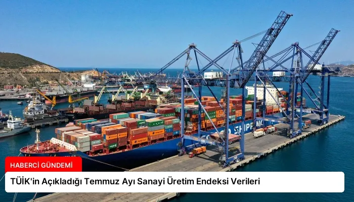 TÜİK’in Açıkladığı Temmuz Ayı Sanayi Üretim Endeksi Verileri