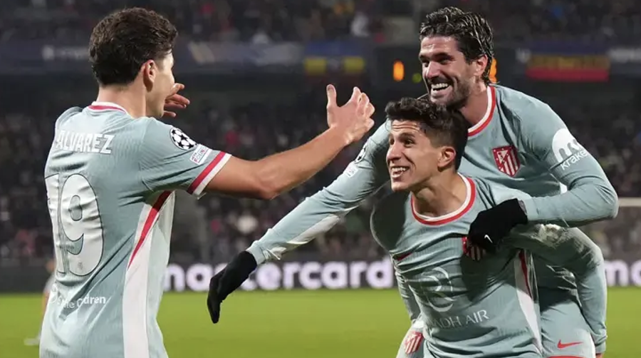 Atletico Madrid, Sparta Prag’ı Ezip Geçti: Şampiyonlar Ligi’nde Fırtına Esti!