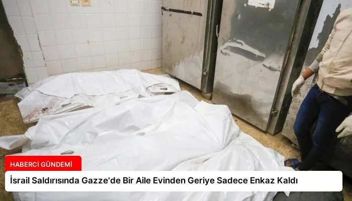 İsrail Saldırısında Gazze’de Bir Aile Evinden Geriye Sadece Enkaz Kaldı