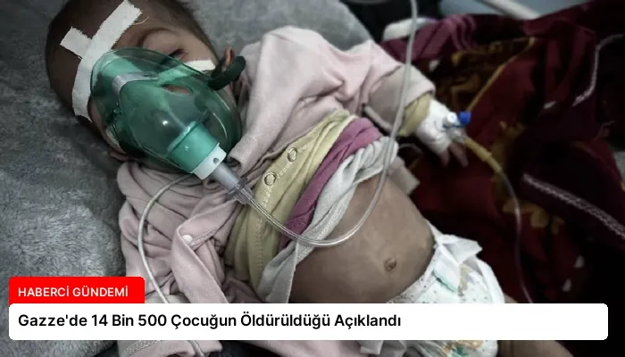 Gazze’de 14 Bin 500 Çocuğun Öldürüldüğü Açıklandı