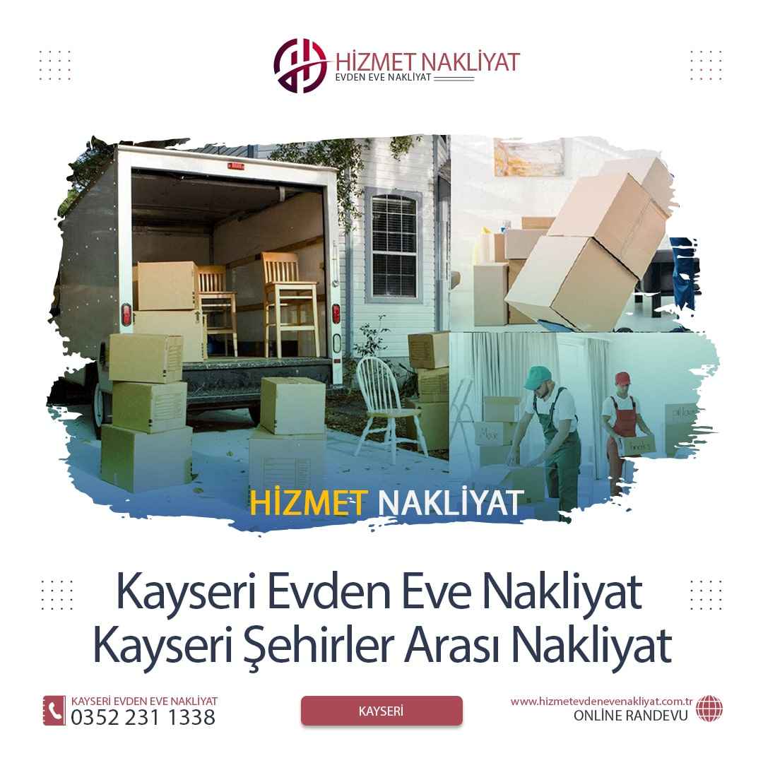 Güvenli Kayseri Evden Eve Nakliyat