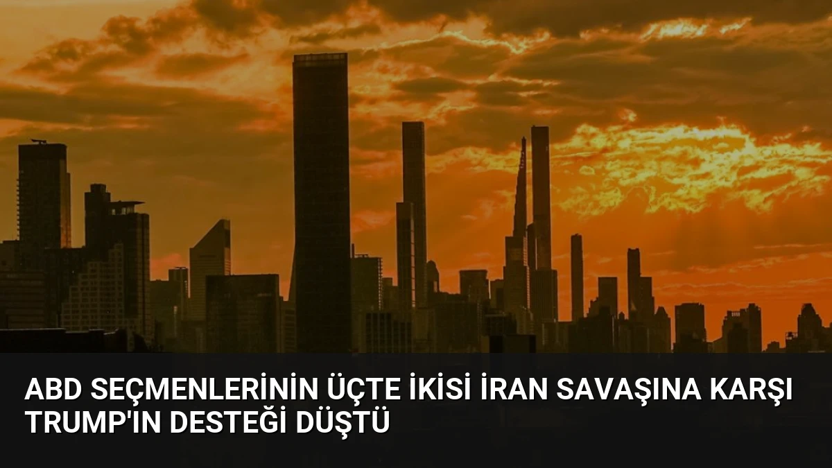 ABD Seçmenlerinin Üçte İkisi İran Savaşına Karşı Trump’ın Desteği Düştü