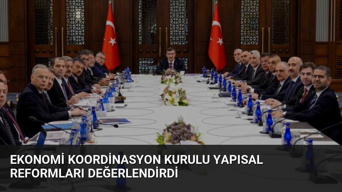 Ekonomi Koordinasyon Kurulu Yapısal Reformları Değerlendirdi