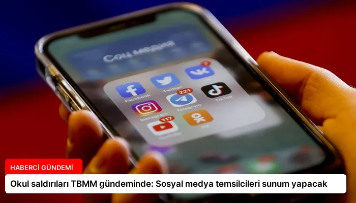 Okul saldırıları TBMM gündeminde: Sosyal medya temsilcileri sunum yapacak
