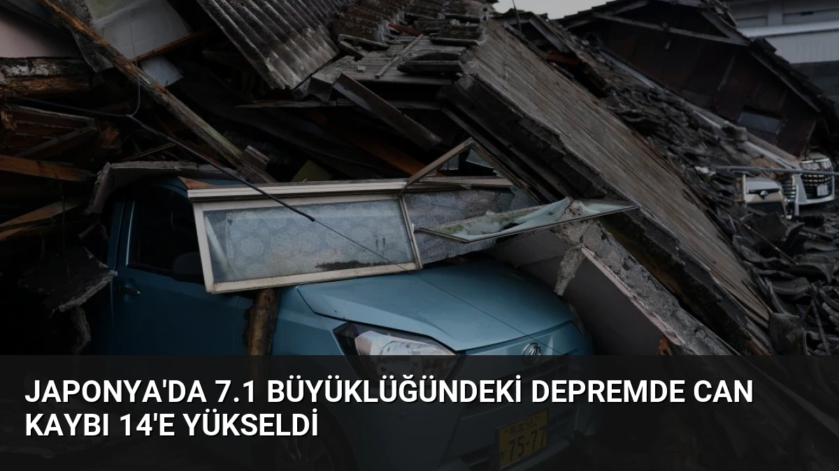 Japonya’da 7.1 Büyüklüğündeki Depremde Can Kaybı 14’e Yükseldi
