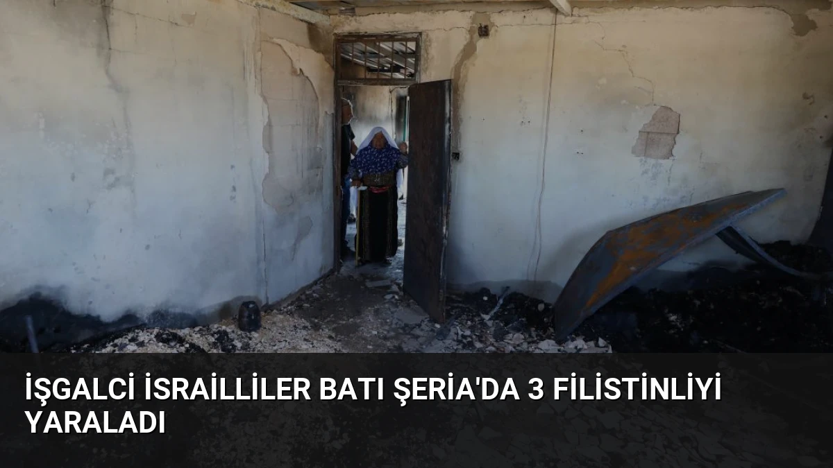 İşgalci İsrailliler Batı Şeria’da 3 Filistinliyi Yaraladı