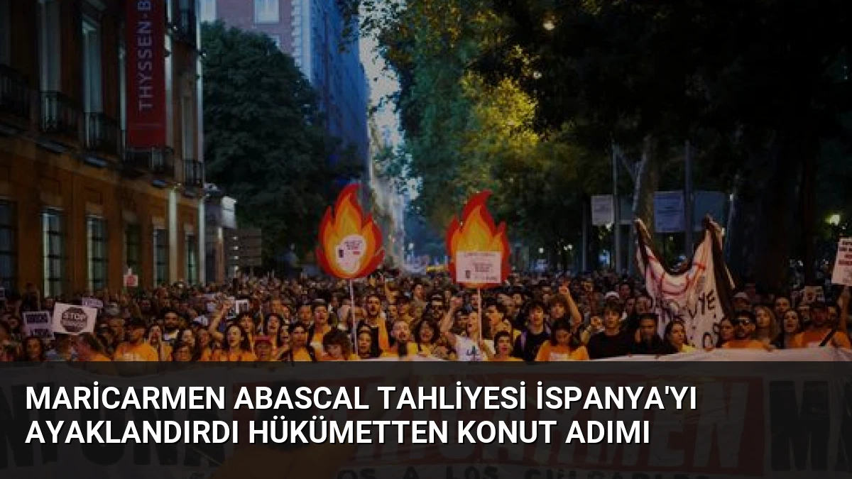 Maricarmen Abascal Tahliyesi İspanya’yı Ayaklandırdı Hükümetten Konut Adımı